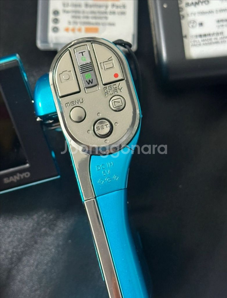 산요 작티 Xacti cg100 디지털카메라 캠코더 블루--2