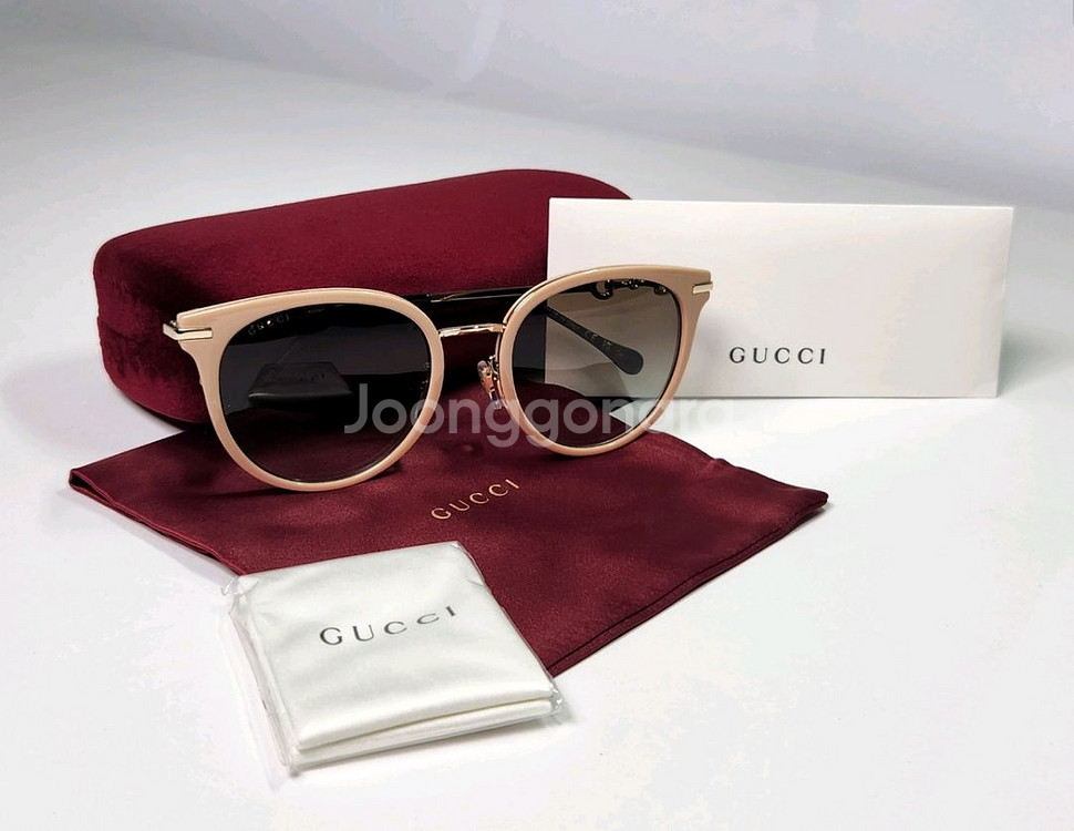 구찌 라운드 아세테이트 선글라스 [새상품&정품]--0
