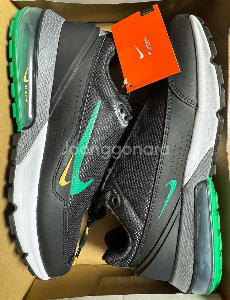 [290] 나이키 에어맥스 펄스 블랙 그린 운동화--8
