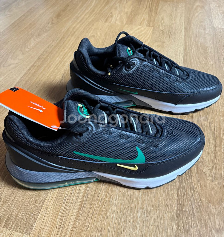 [290] 나이키 에어맥스 펄스 블랙 그린 운동화--7