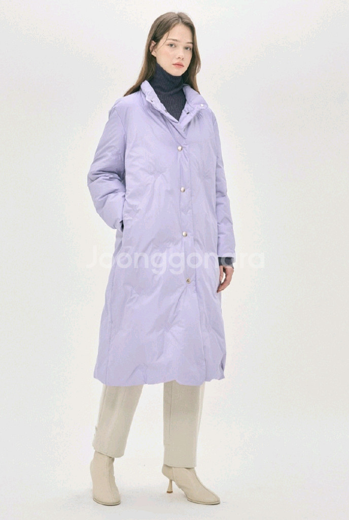 마인 엠브로이더리 구스 다운 점퍼 새 제품--0