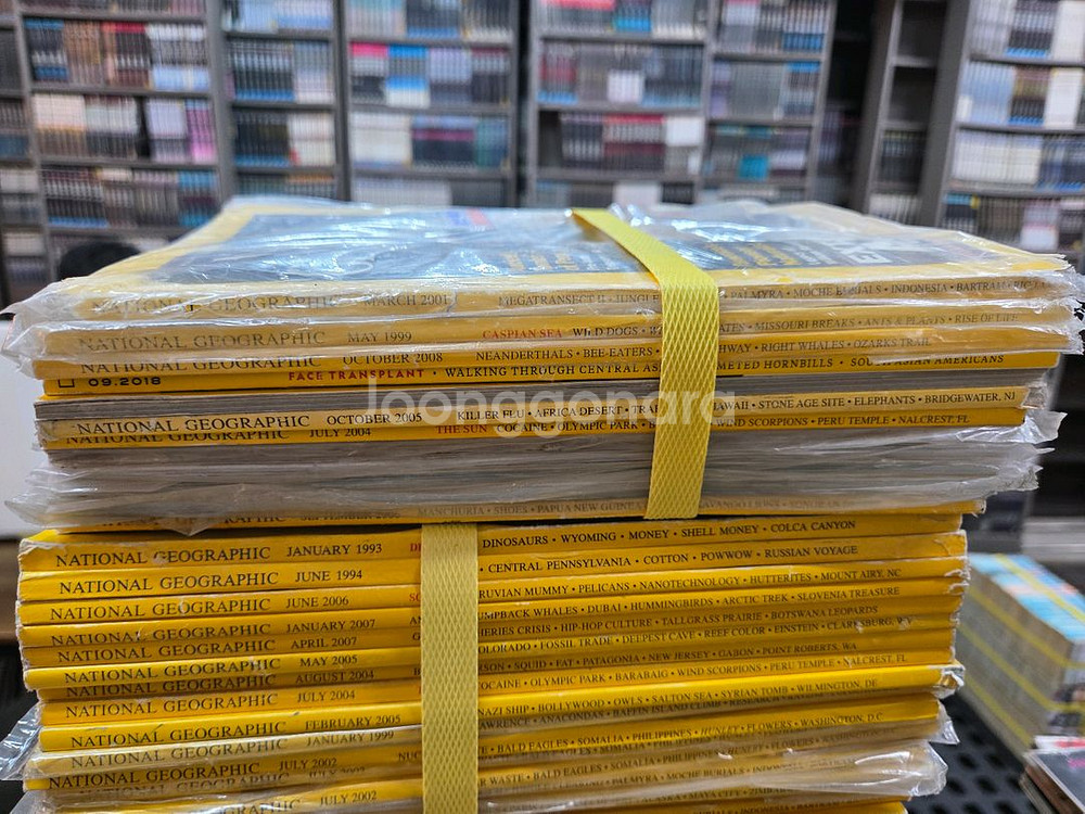 내셔널 지오그래픽 새책재고잡지 권당1700원 10권 20권단위판매--2