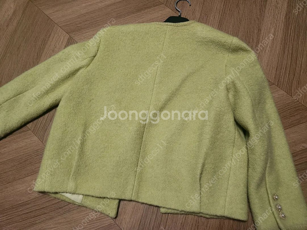 듀엘 트위드자켓 타임 마인 랑방 구호 르베이지 시슬리--3