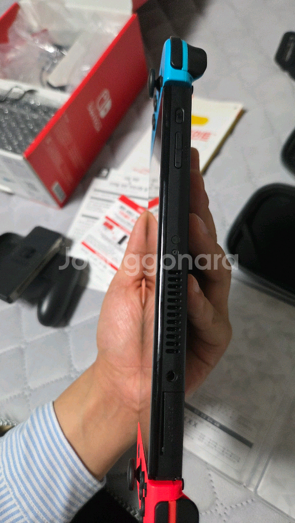 닌텐도 스위치 OLED (마리오 잼버리 + 링피트 + 조이콘2개)--3