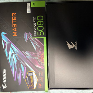 RTX 5080 어로스 마스터