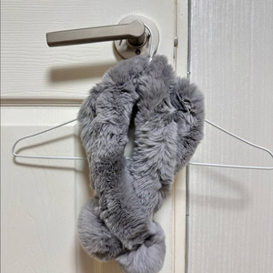 리얼 토끼퍼 목도리