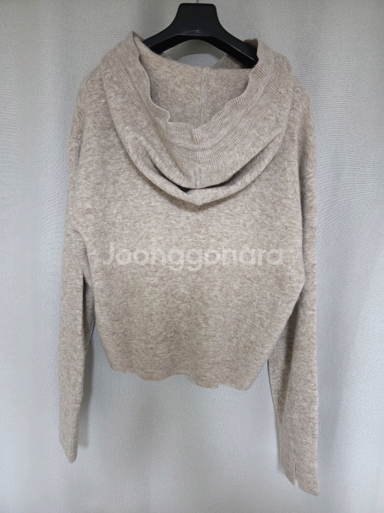 타임 캐시미어 엠블럼 후드니트탑 (랑방,마인,더캐시미어--7