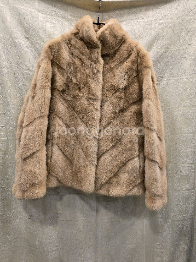 밍크 가벼운 코트 자켓 66~77--0