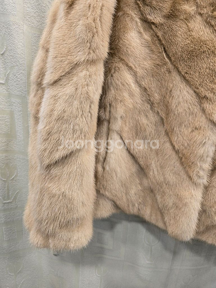 밍크 가벼운 코트 자켓 66~77--2