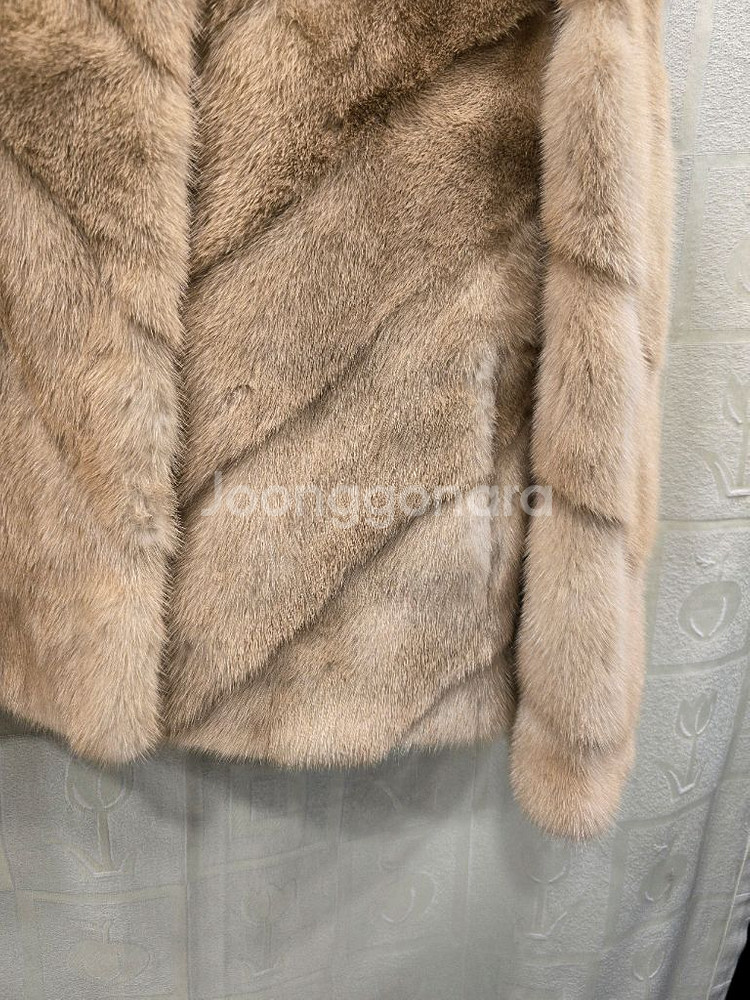 밍크 가벼운 코트 자켓 66~77--3