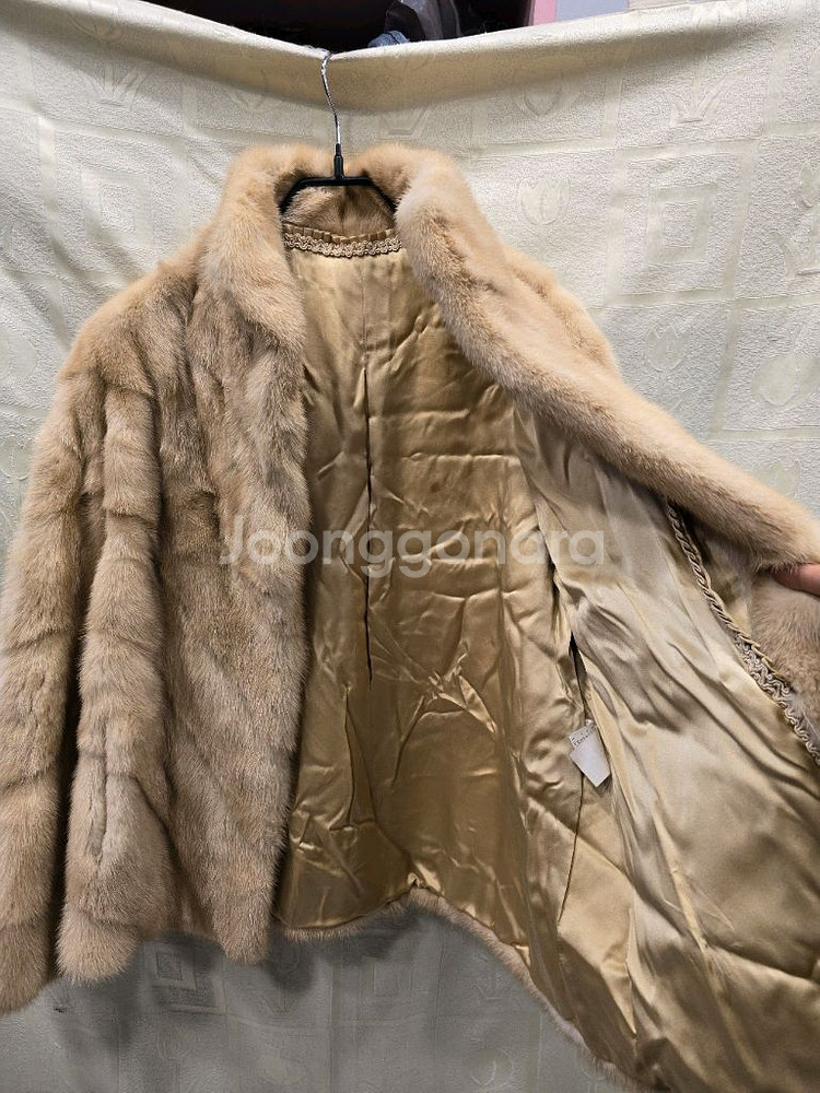 밍크 가벼운 코트 자켓 66~77--6