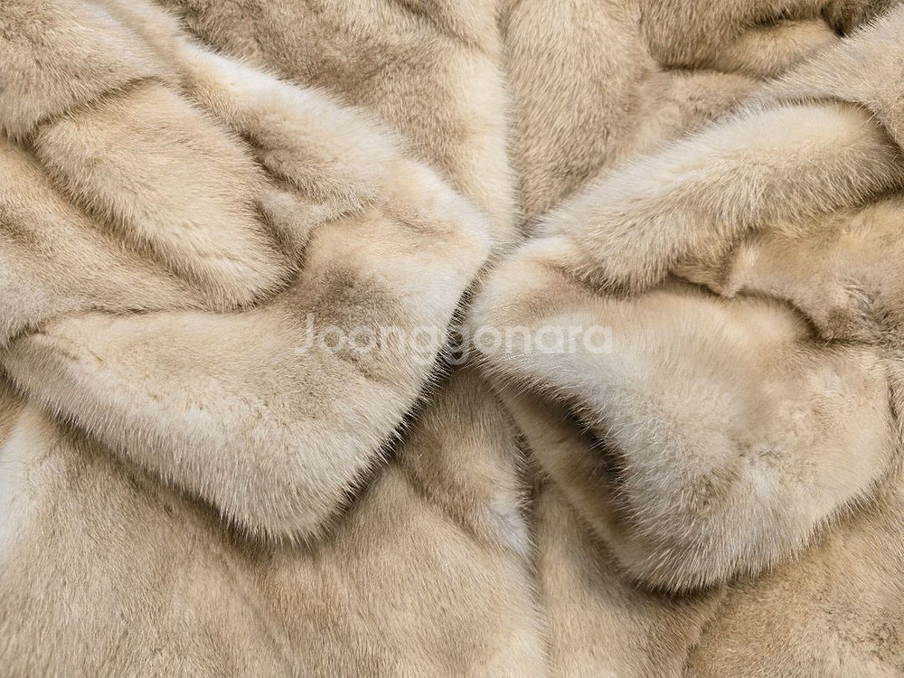 밍크 가벼운 코트 자켓 66~77--5