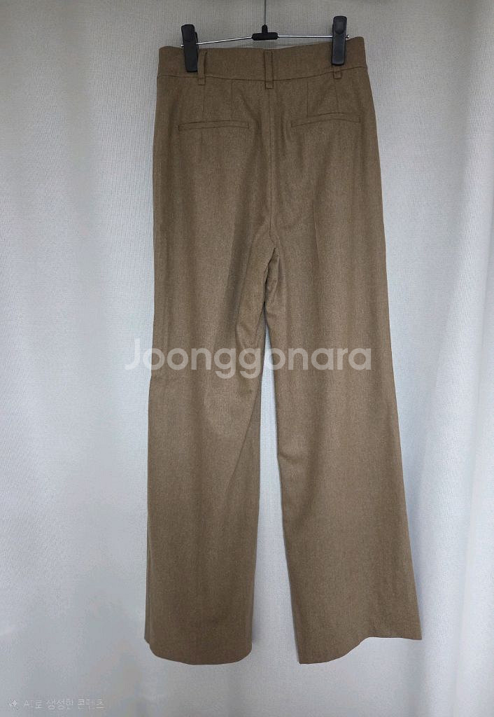 타임 울 와이드 팬츠 44 (랑방,마인,타임,더캐시미어--7