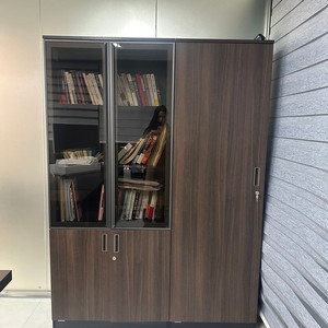 리바트 원목 오피스 수납장