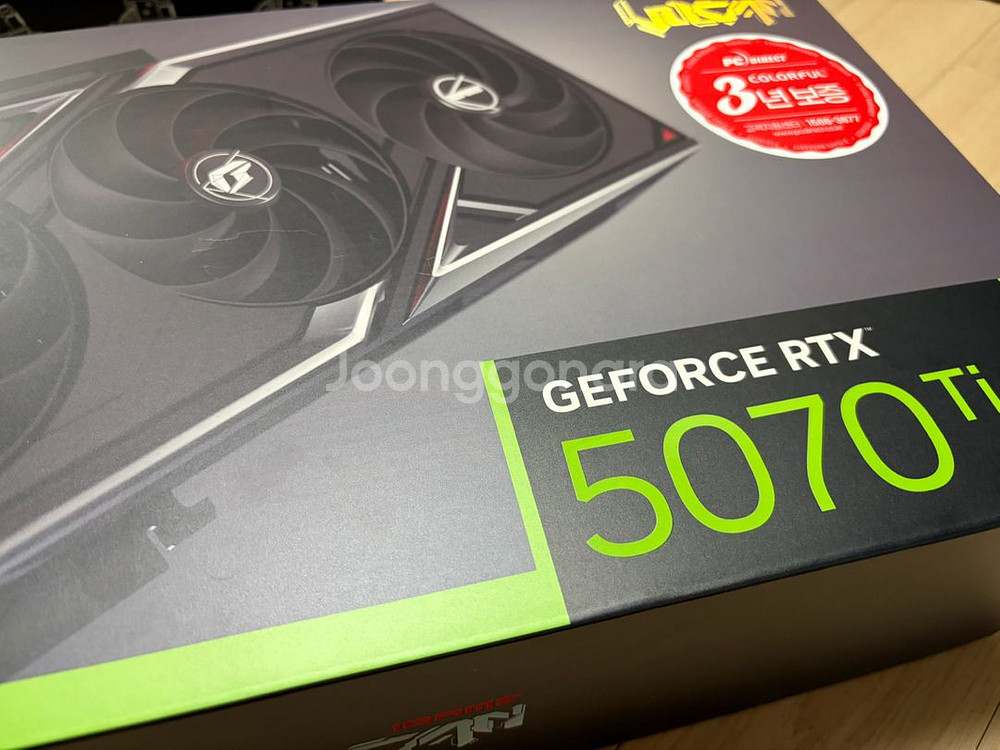 컬러풀 RTX 5070Ti Vulcan--0