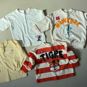 베베드피노 외 유아 티셔츠 4벌 판매합니다.