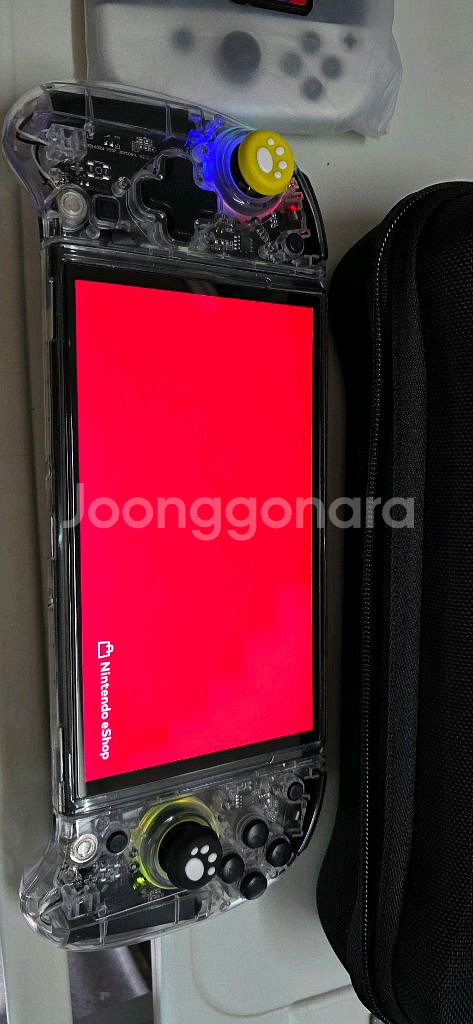 닌텐도 스위치 라이트 투명 케이스--2