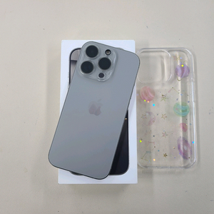 아이폰16프로 128G 밧데리100프로 무기스 자급제폰 실사용3개월 ^^