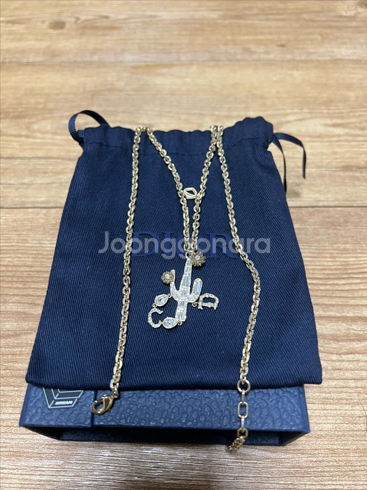 디올 캑터스 잭 목걸이--0