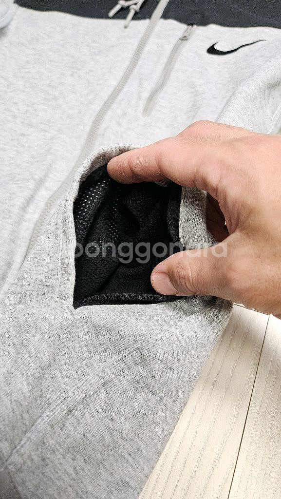 나이키 후드 집업--6