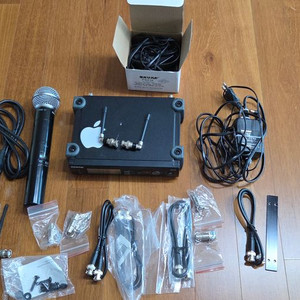 슈어 무선마이크 slx24 ,sm58