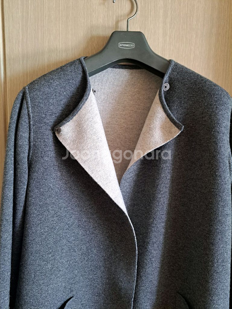 라우렐 울실크 코트 이태리 수입품--3