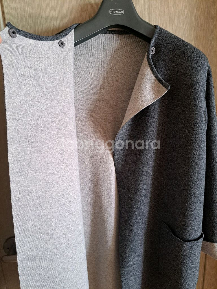 라우렐 울실크 코트 이태리 수입품--4