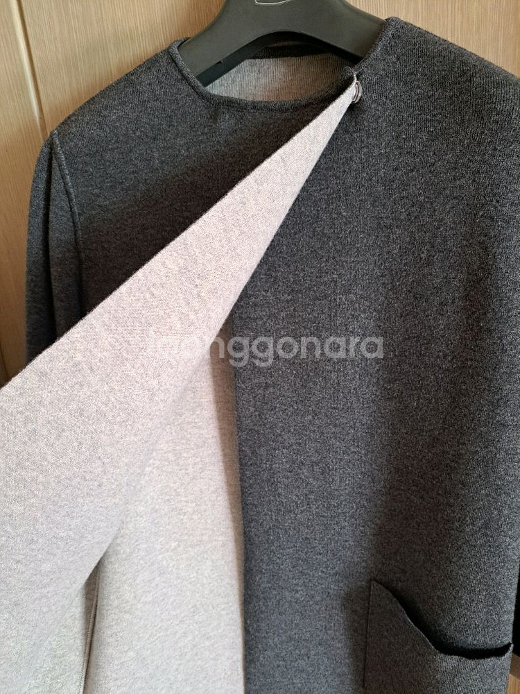 라우렐 울실크 코트 이태리 수입품--2