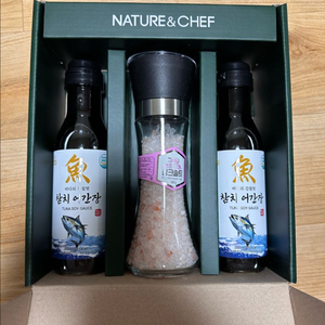 자연쉐프 핑크솔트, 어간장2 셋트 (미개봉)
