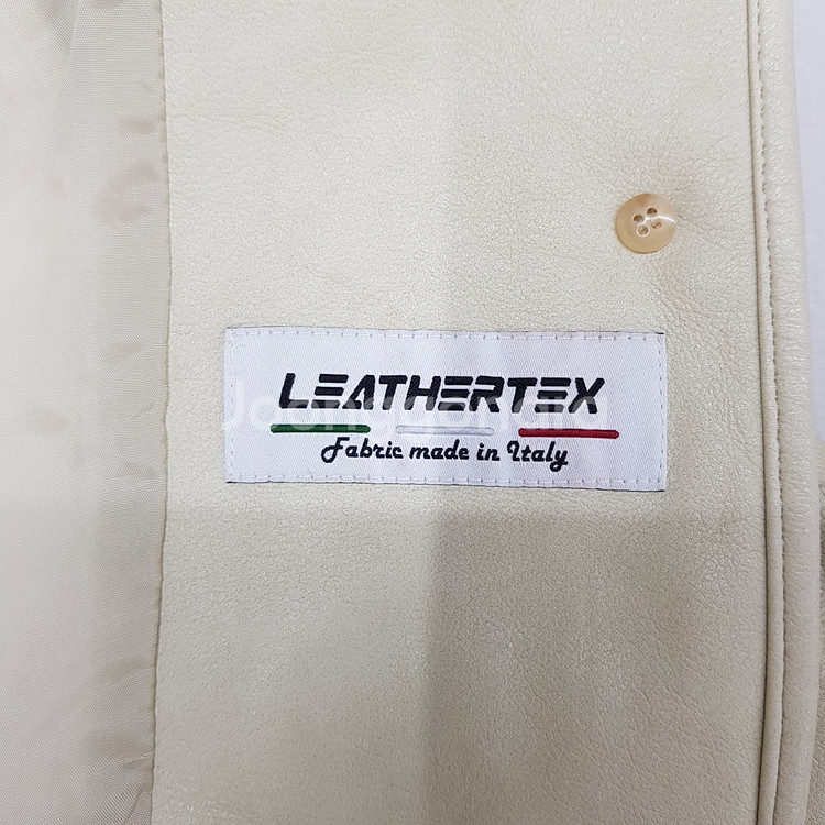 한섬 타임 2021 퀄팅 페이크 레더 후드 자켓 F사이즈--7