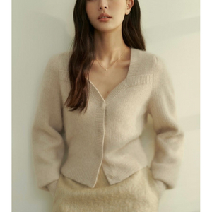 시에 넬리아 가디건 오트밀 SIE