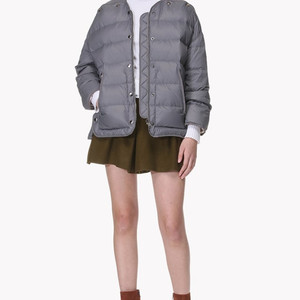 한섬 시스템 오버핏 라운드 다운 패딩 82-94-160사이즈