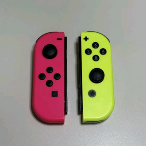 닌텐도 스위치 정품 조이콘 네온 핑크 네온 옐로우