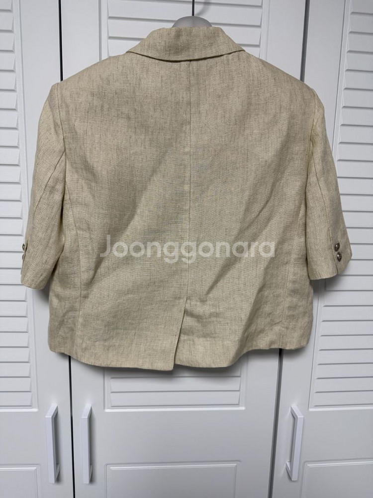 온앤온 썸머 크롭 트위드 자켓--7