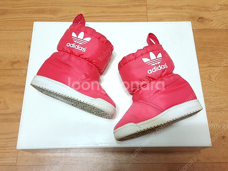 아디다스 키즈 프리마로프트 패딩 여아 털부츠 125--0