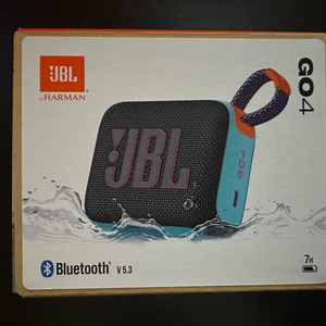 [미개봉] JBL GO4 블루투스 스피커 블랙네온