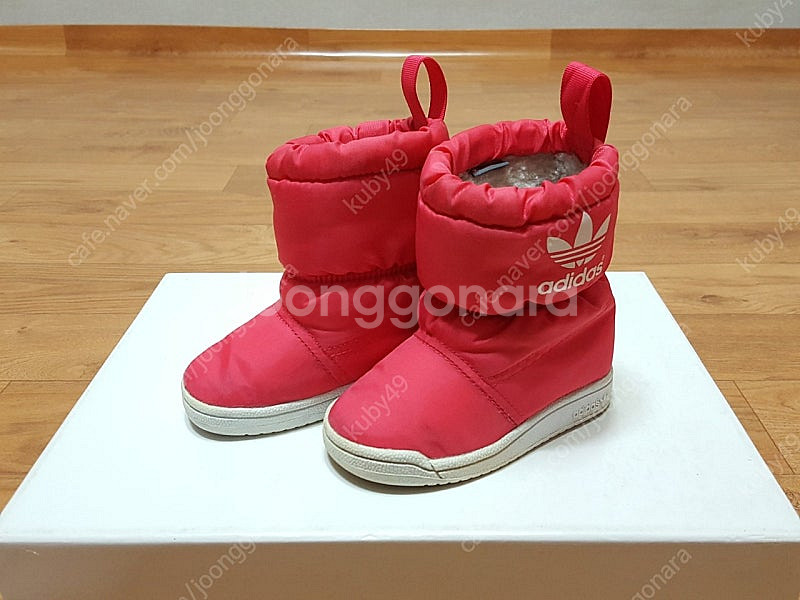 아디다스 키즈 프리마로프트 패딩 여아 털부츠 125--2
