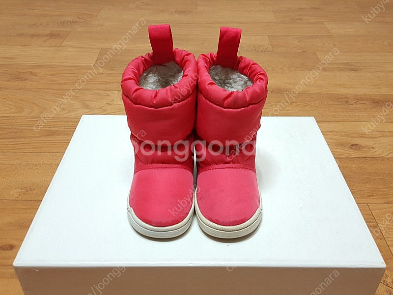 아디다스 키즈 프리마로프트 패딩 여아 털부츠 125--3