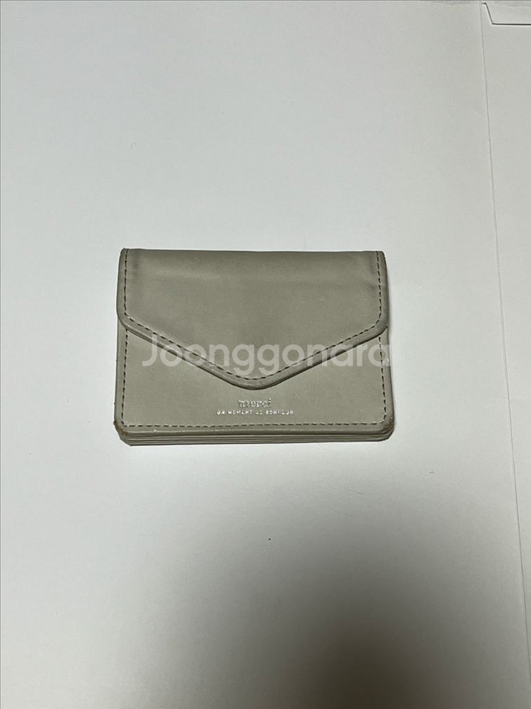 루이까또즈 카드지갑 베이지색 지갑--2