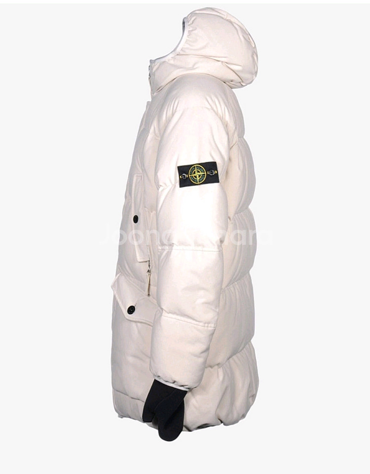 스톤아일랜드 폴리프로필렌 롱패딩--2