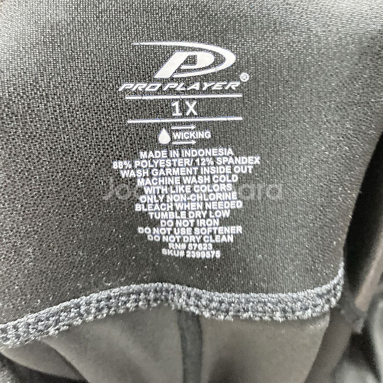 PRO PLAYER 여성레깅스 블랙 33-34 영구제--3