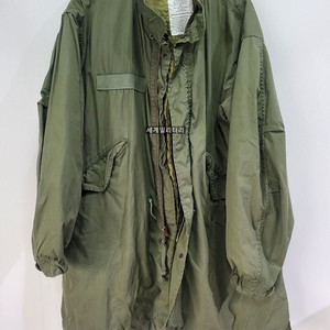 미군 오리지날 M65 개파카 피쉬테일 파카 라지