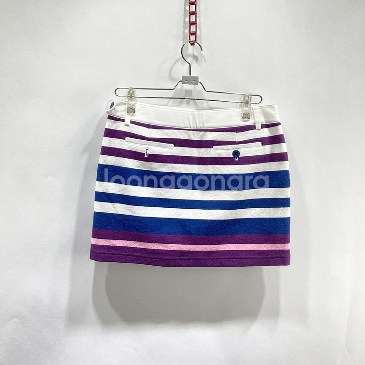 르꼬끄 여성골프스커트 면니트 31 영구제--1