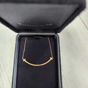 티파니앤코 스마일 스몰 펜던트 로즈골드