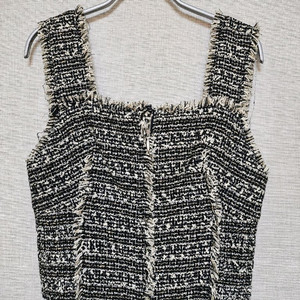 한섬 랑방 트위드 뷔스티에