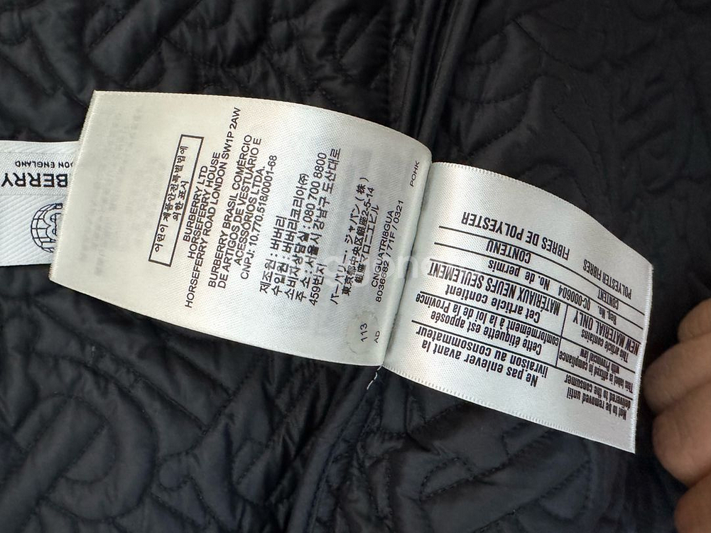 버버리 정품 여자 자켓--6