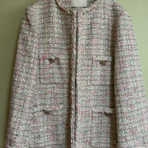 사기꾼 금지 새상품 누아르나인 트위드 자켓치마 세트