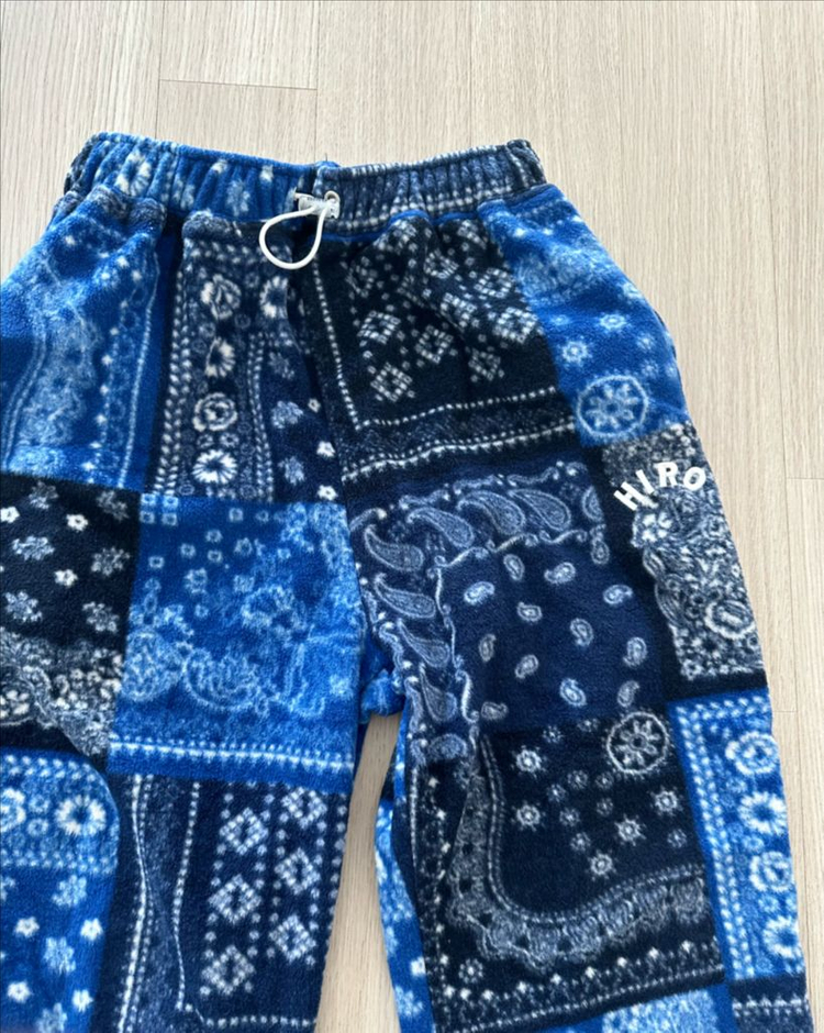 히로 페이즐리 후리스 셋트 140--1