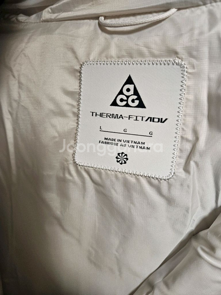 [L] 나이키 루나 레이크 패딩 ACG 패딩 써마핏 후드--3