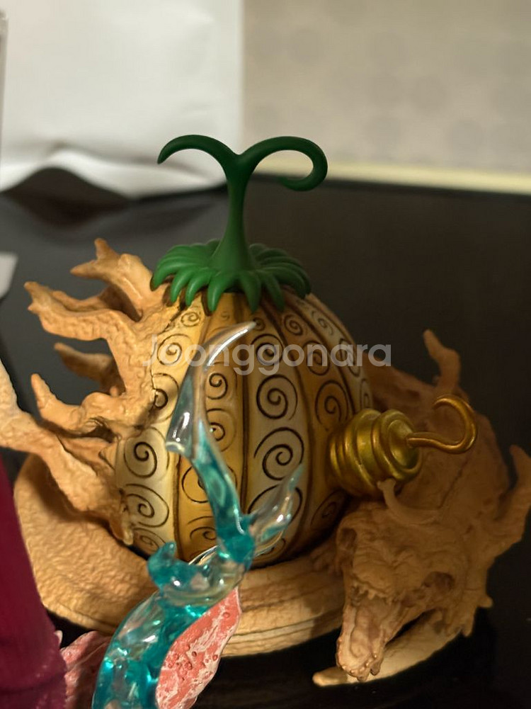 원피스 uno 크로커다일 열매 레진 피규어--2